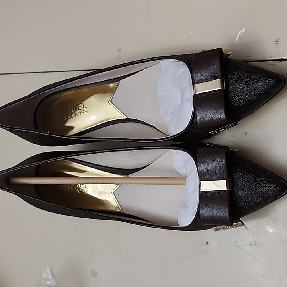 Michael Kors Brown Kiera Mid Wedges